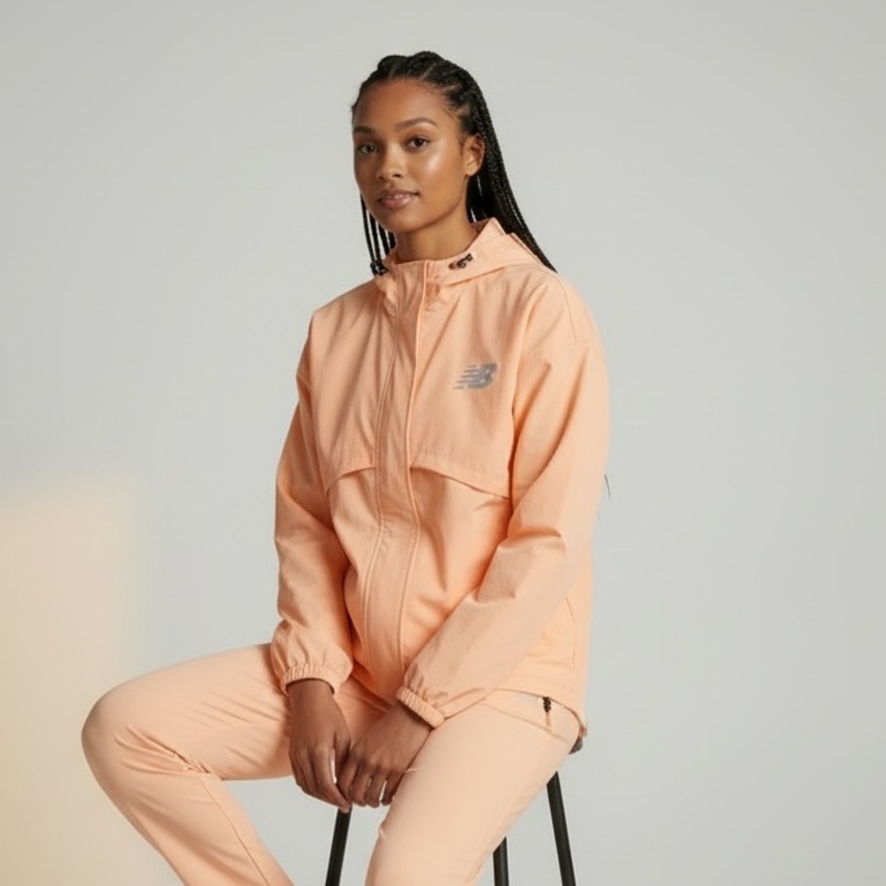 New Balance Women's Peach Jacket Size Medium